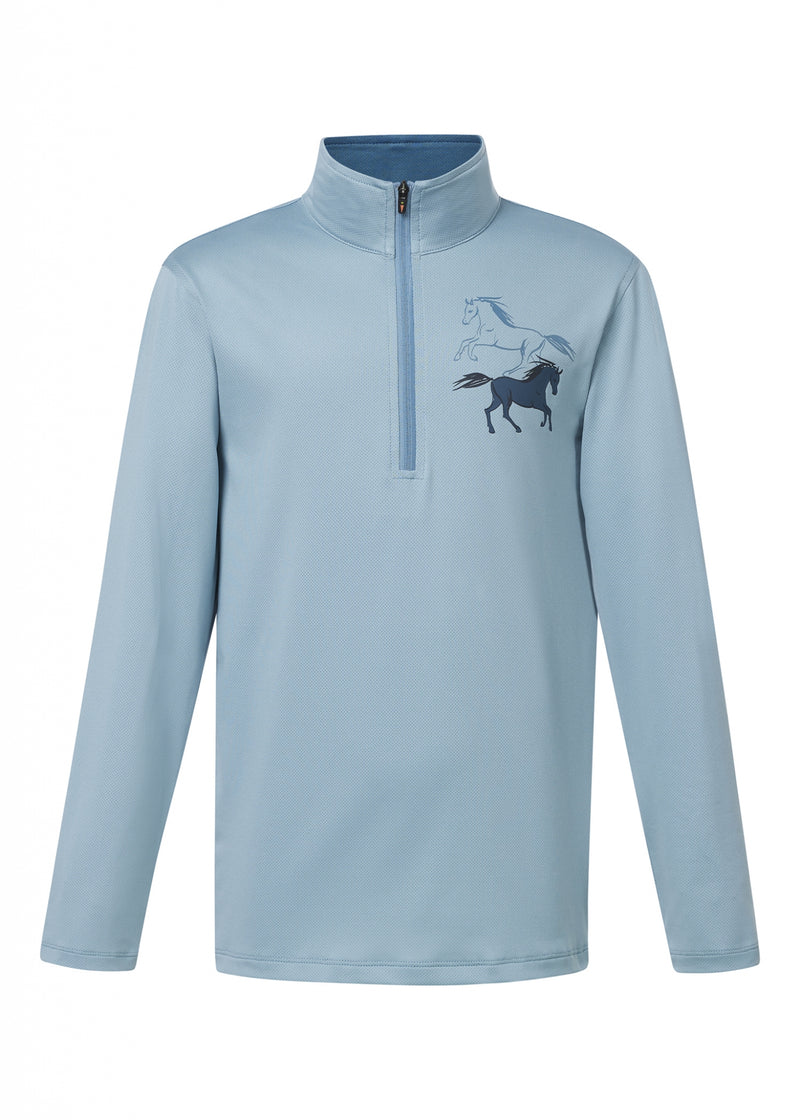 Kerrits Kids Top Rail Coolcore Long Sleeve Riding Shirt
