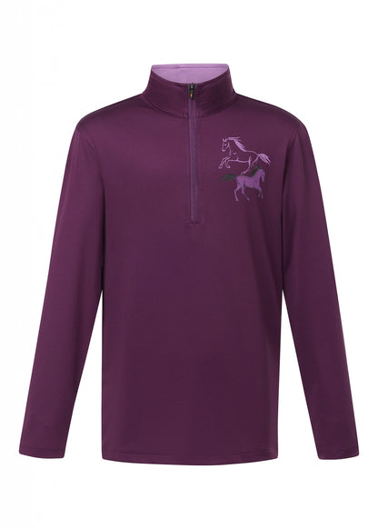 Kerrits Kids Top Rail Coolcore Long Sleeve Riding Shirt