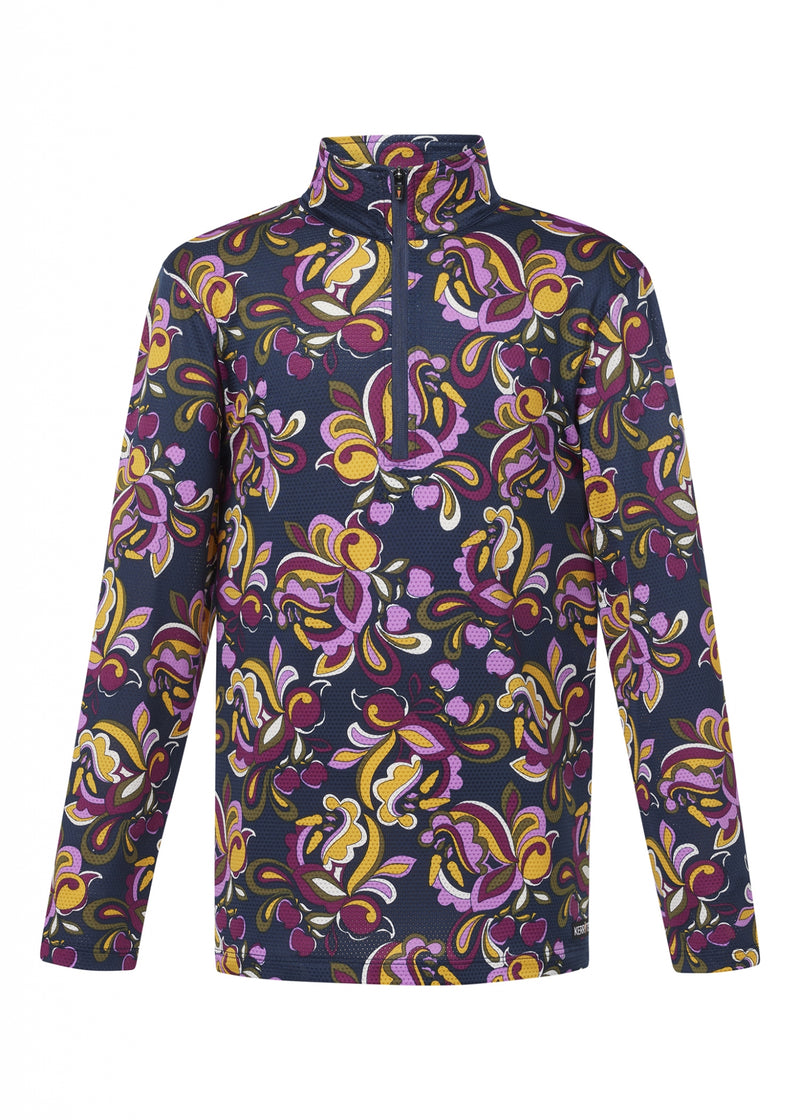Kerrits Kids Summer Ride Ice Fil Long Sleeve Print Shirt