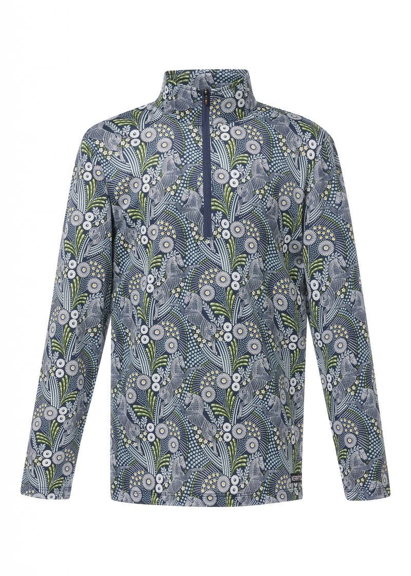 Kerrits Kids Summer Ride Ice Fil Long Sleeve Print Shirt