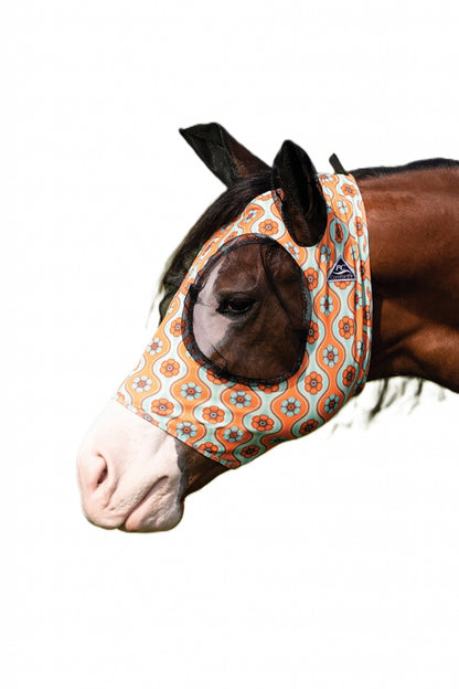 Prof Choice Comfort Fit Lycra Fly Mask - Prints
