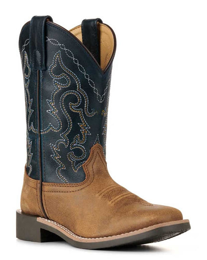 Smoky Mountain Youth Midland Square Toe Boots
