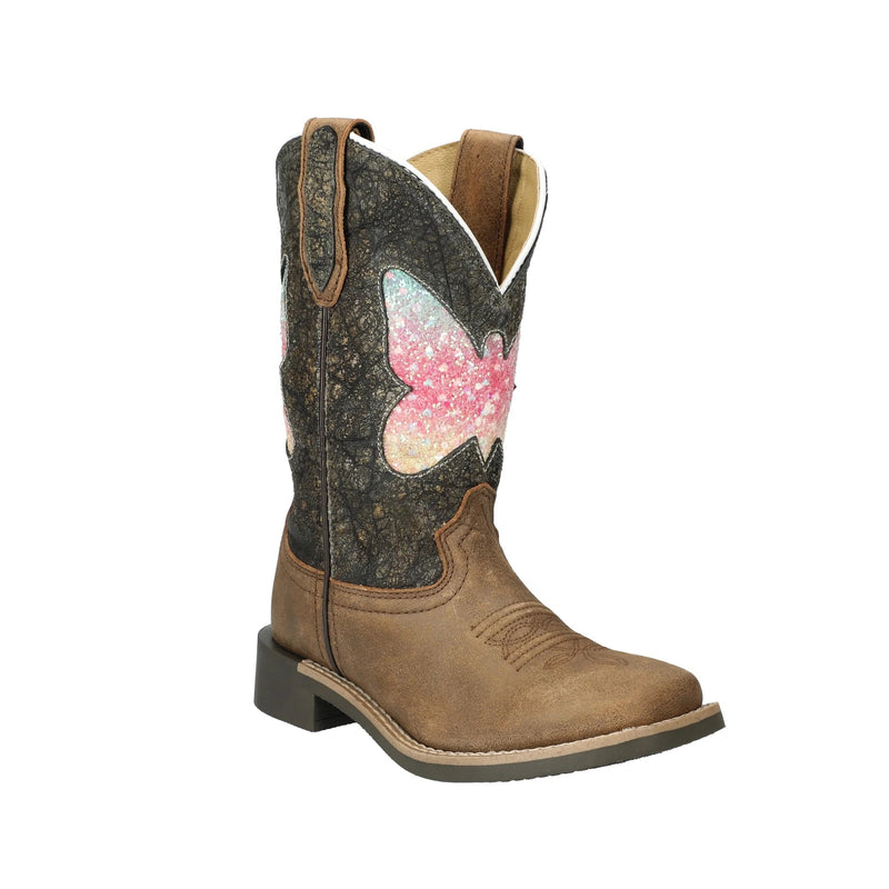 Smoky Mountain Youth Chloe Square Toe Boots