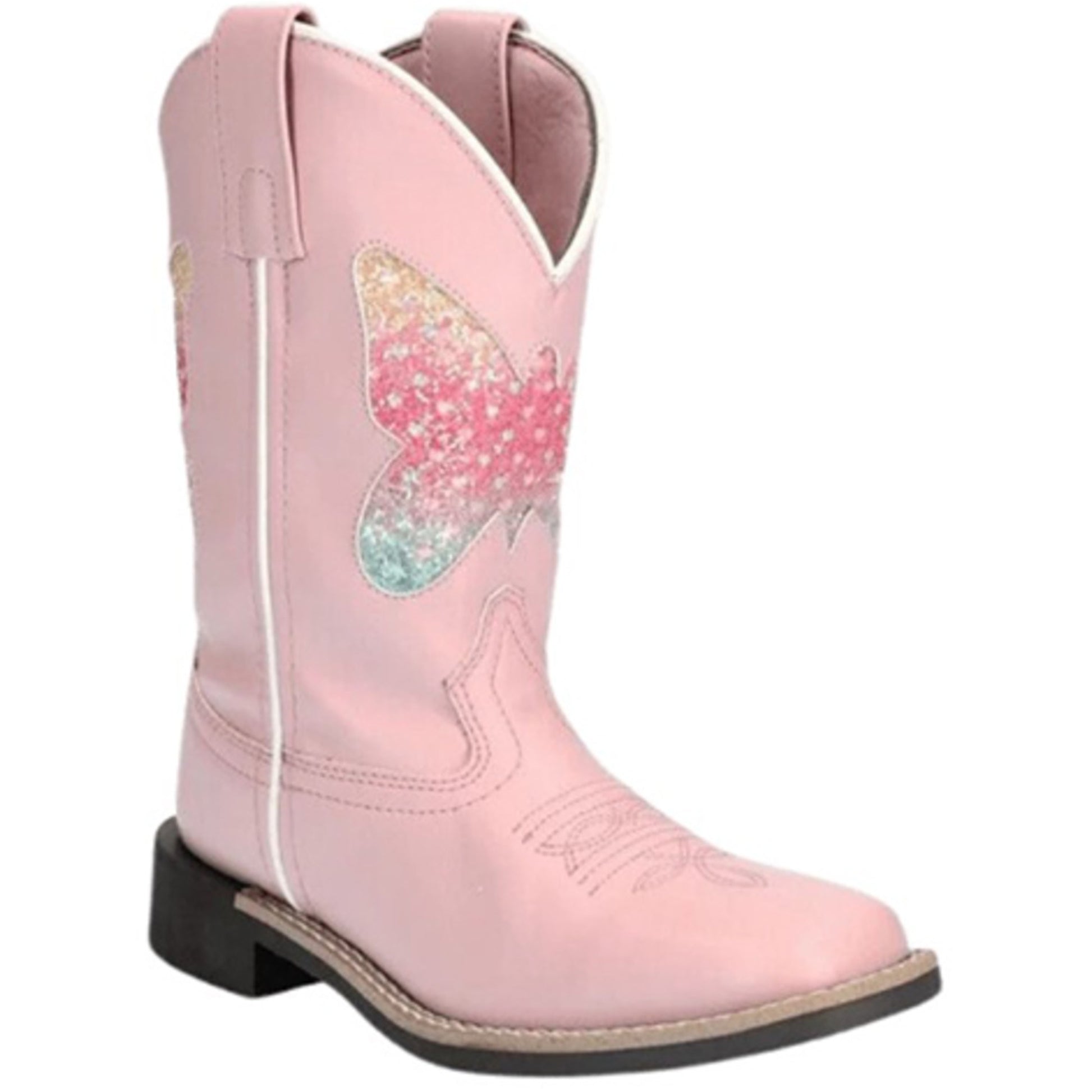 Smoky Mountain Kids Chloe Square Toe Boots