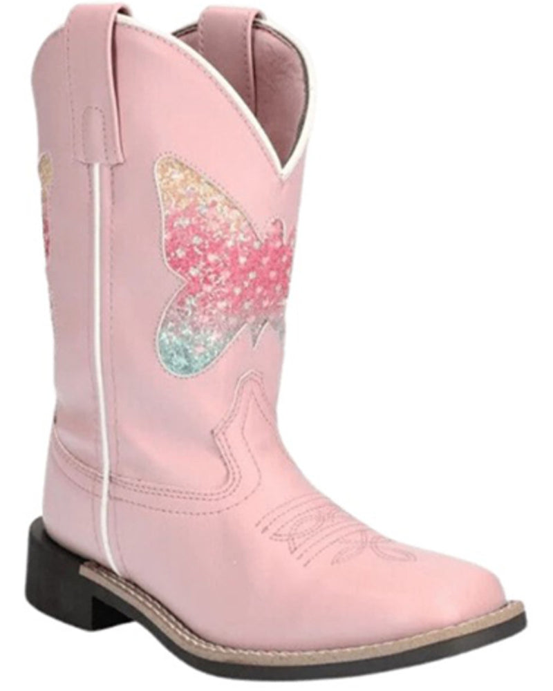 Smoky Mountain Kids Chloe Square Toe Boots