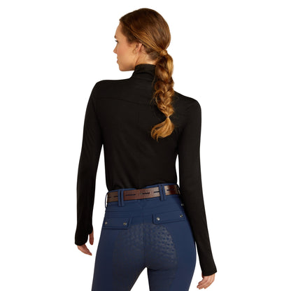 Ariat Ladies Cheviot 1/4 Zip Baselayer Shirt