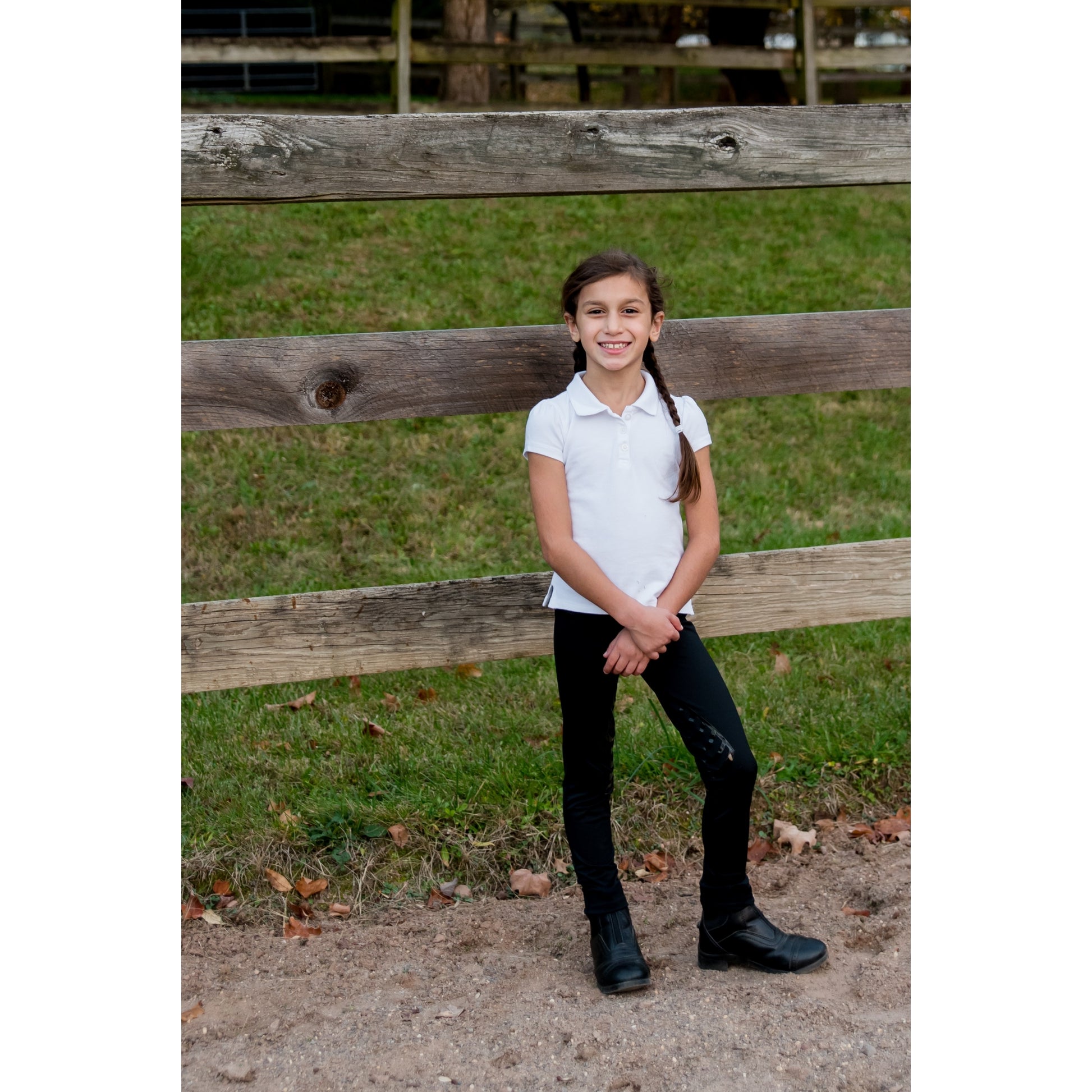 Saxon Childs Essential Riding Tights