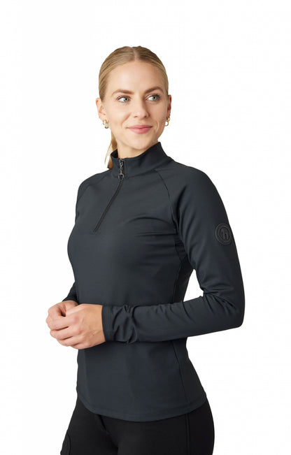 Horze Karla Womens Tech Training Half Zip Shirt