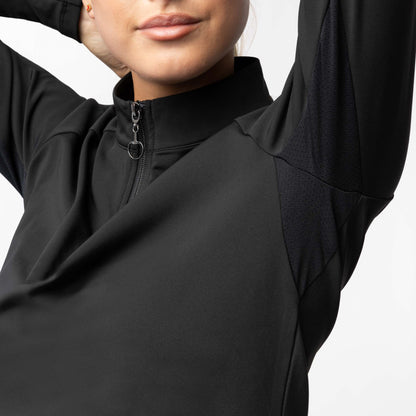 Horze Karla Womens Tech Training Half Zip Shirt