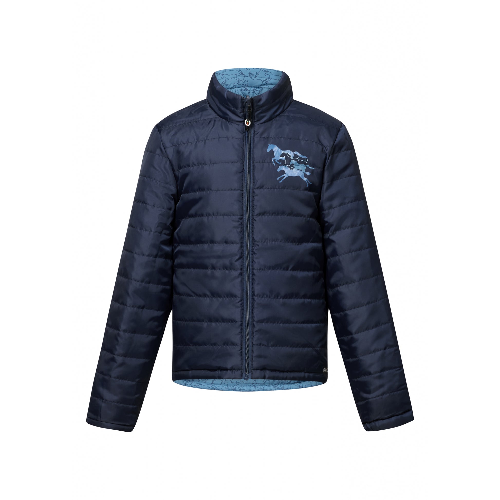 Kerrits Kids Round Up Reversible Quilted Riding Jacket