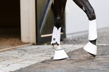 EquiFit Essential Bell Boots with Fleece Rolled Top