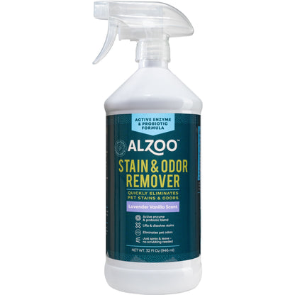 Alzoo Lavender Vanilla Stain & Odor Remover