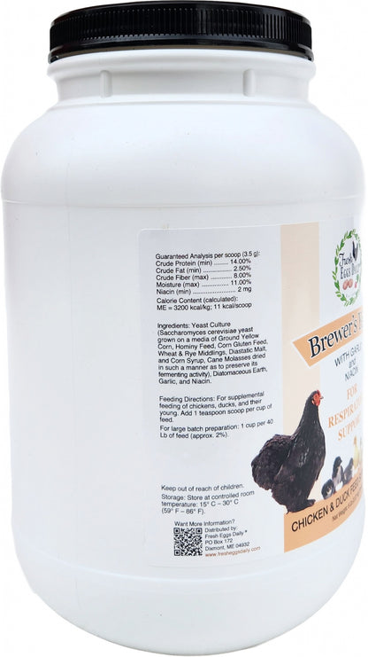Brewers Yeast with Garlic for Respiatory Support