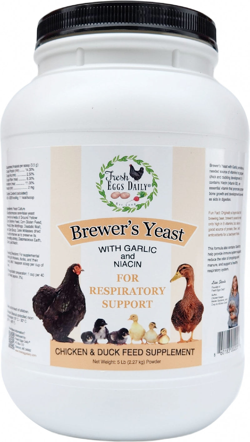 Brewers Yeast with Garlic for Respiatory Support