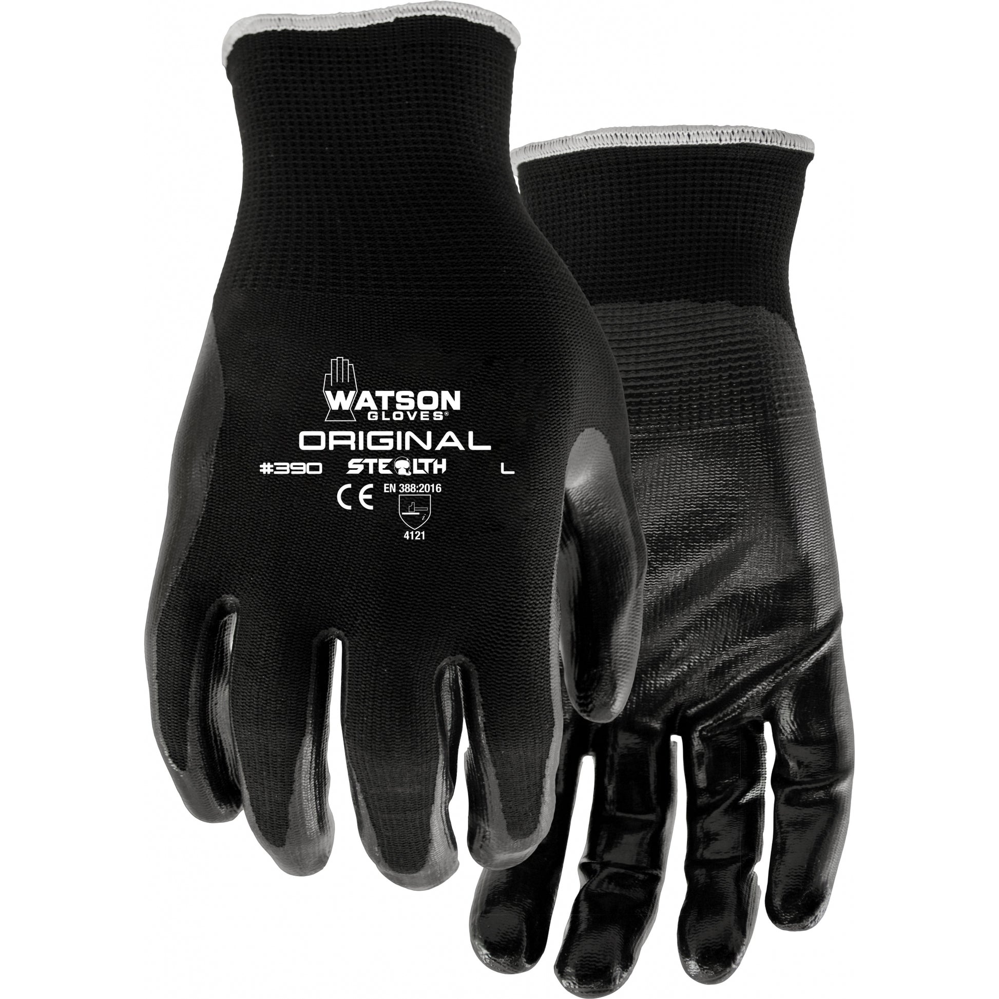 Watson Gloves Mens Steath Original Nitrile Gloves