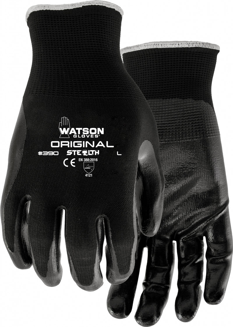 Watson Gloves Mens Steath Original Nitrile Gloves