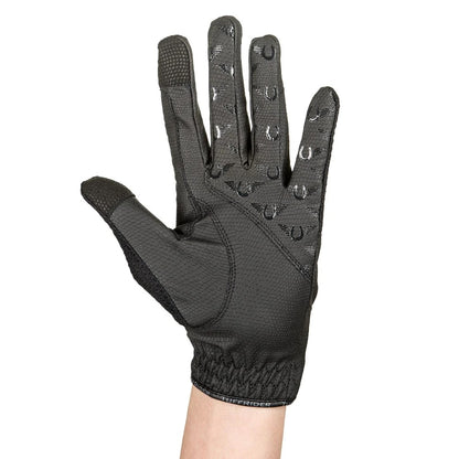 TuffRider Ladies Cool Breeze Summer Riding Gloves with Honeycomb Mesh