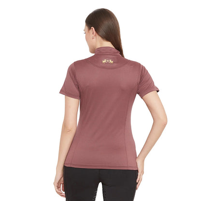 Equine Couture Ladies Surya EquiCool Short Sleeve Sun Sport Shirt