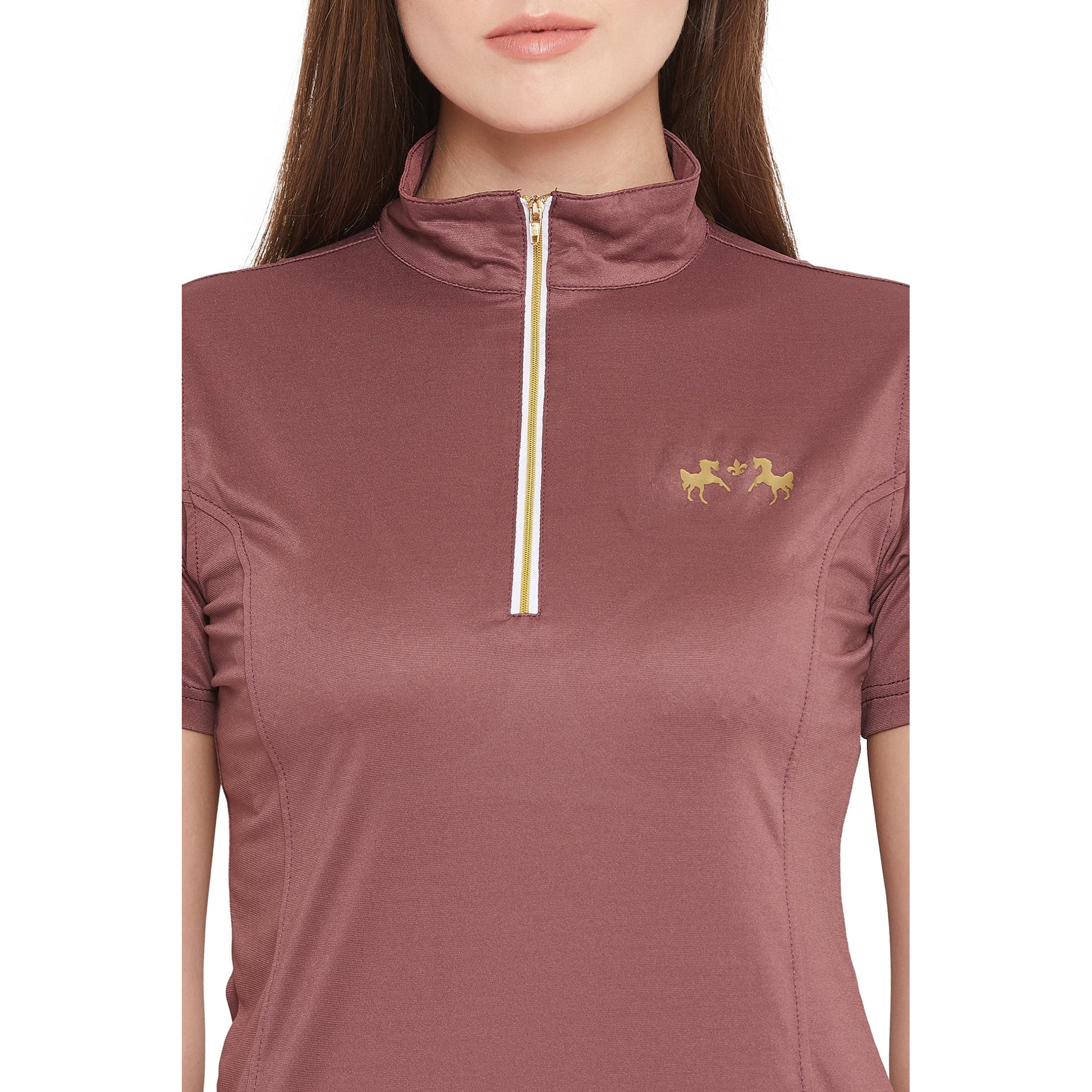 Equine Couture Ladies Surya EquiCool Short Sleeve Sun Sport Shirt