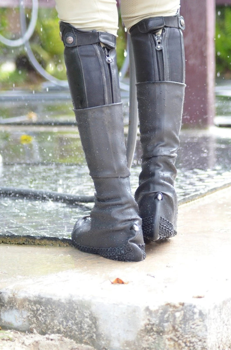 EquiParent Riding Boots Waterproof No Slip Zip Up Boot Cover