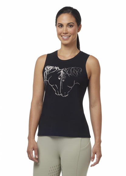 Kerrits Ladies Synery Horse Tank Top