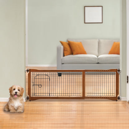 Richell Pet Sitter Freestanding Gate Plus