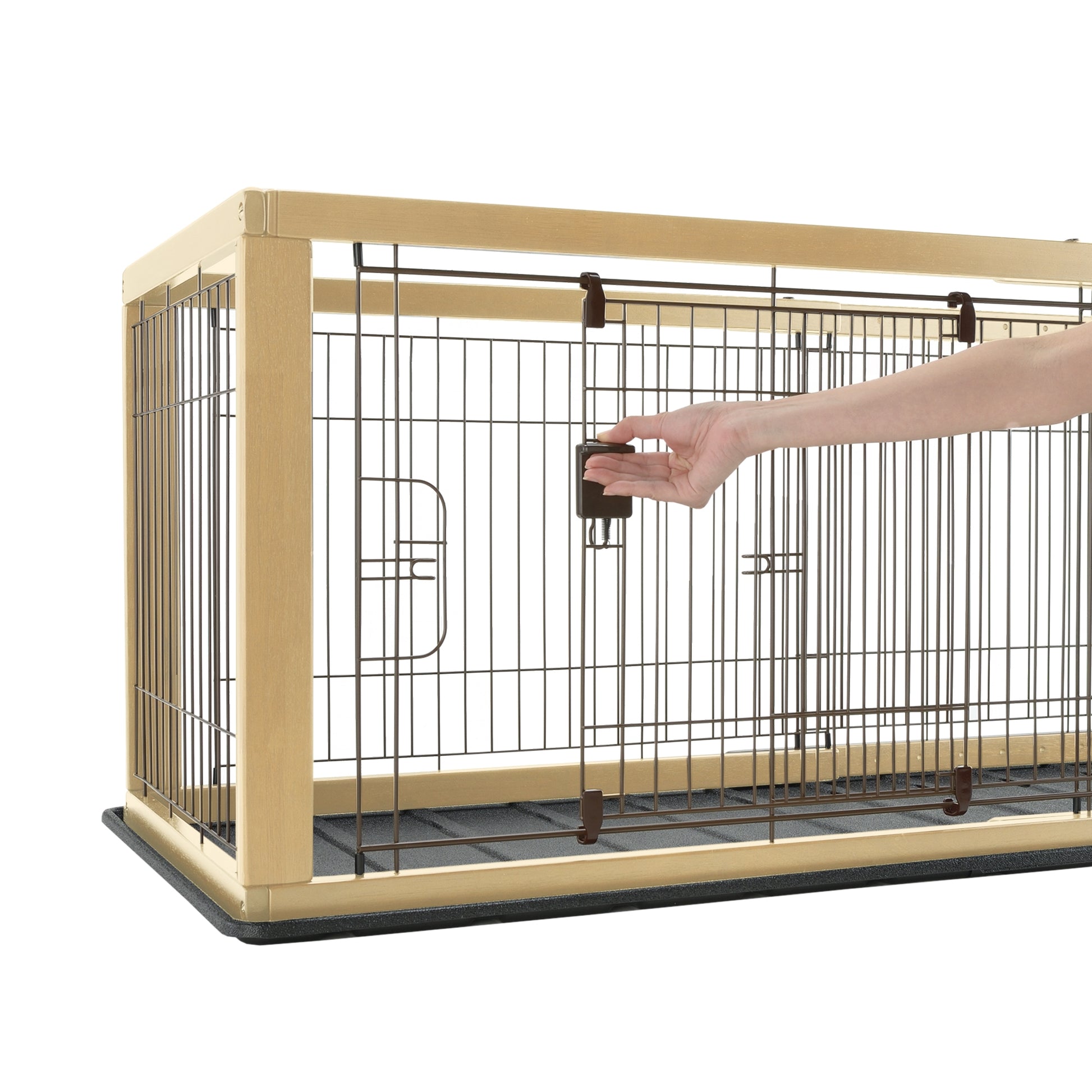 Richell Expandable Pet Crate