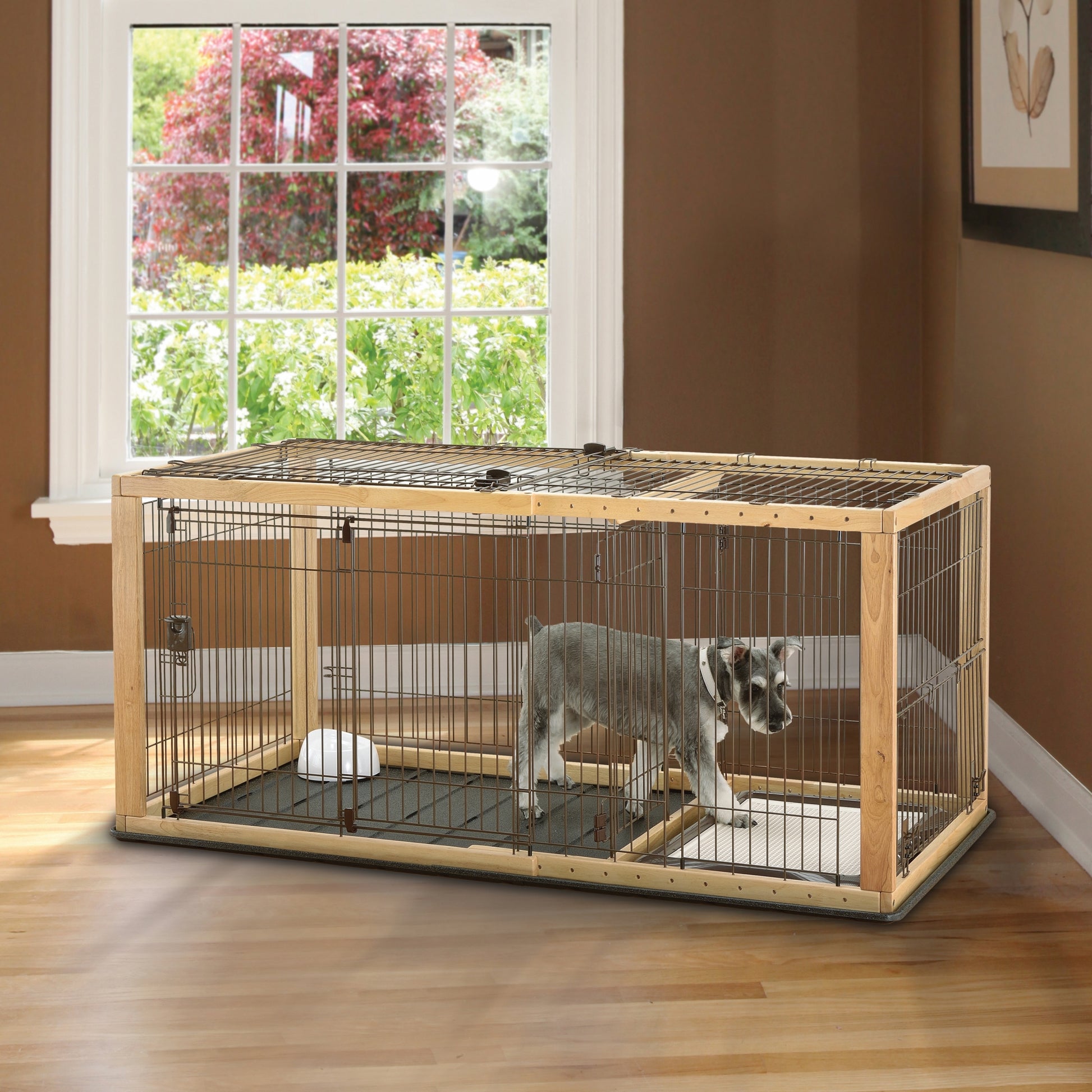 Richell Expandable Pet Crate