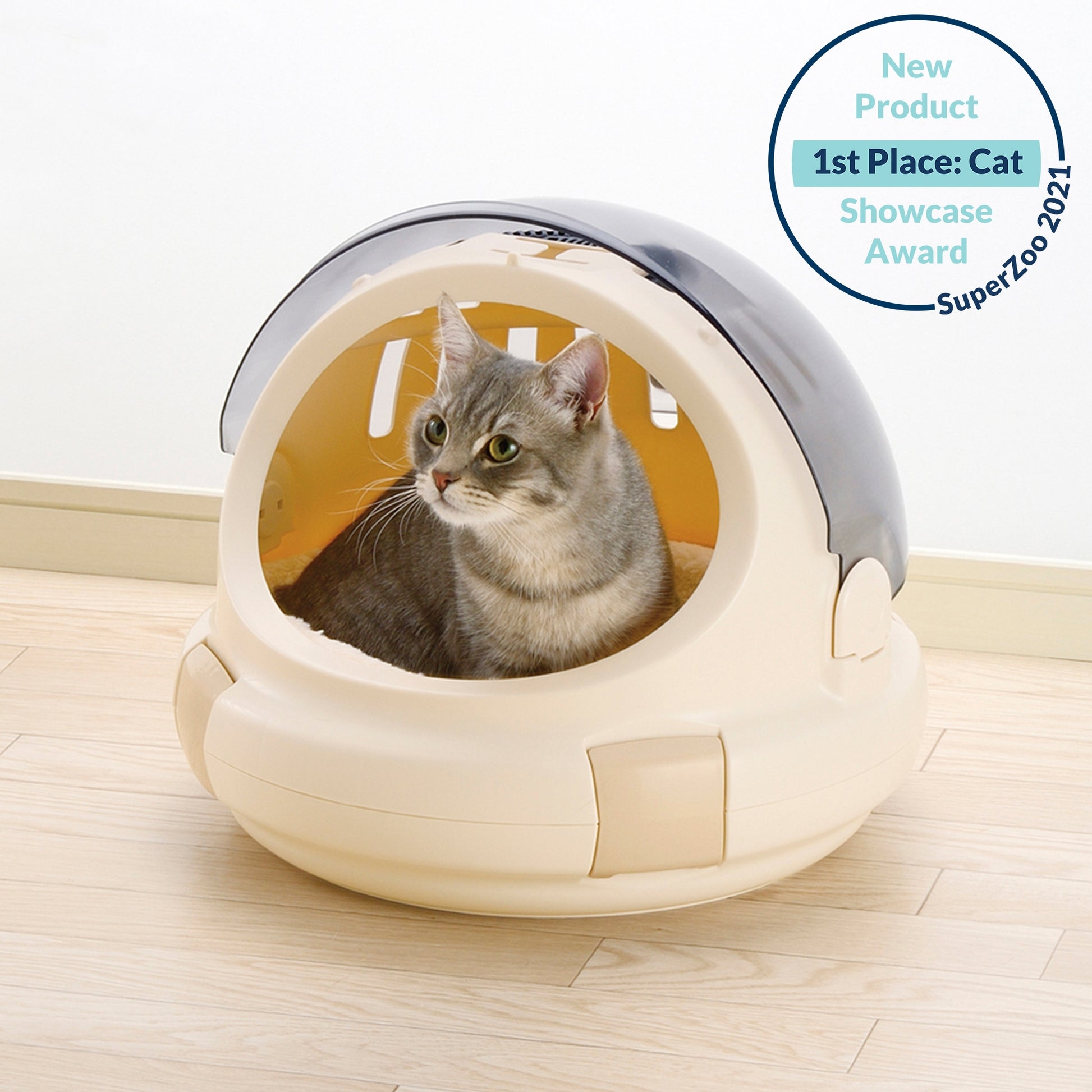 Richell Space Capsule Pet Carrier & Bed