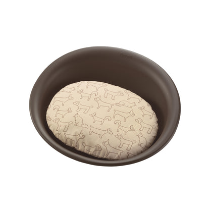 Richell Oval Plastic Pet Bed