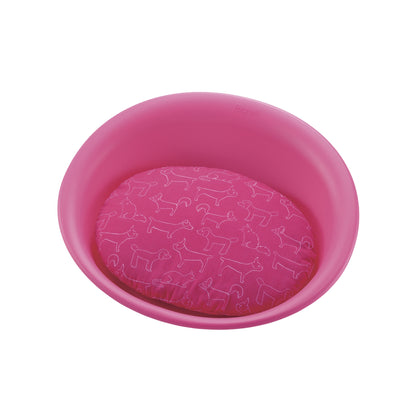 Richell Oval Plastic Pet Bed