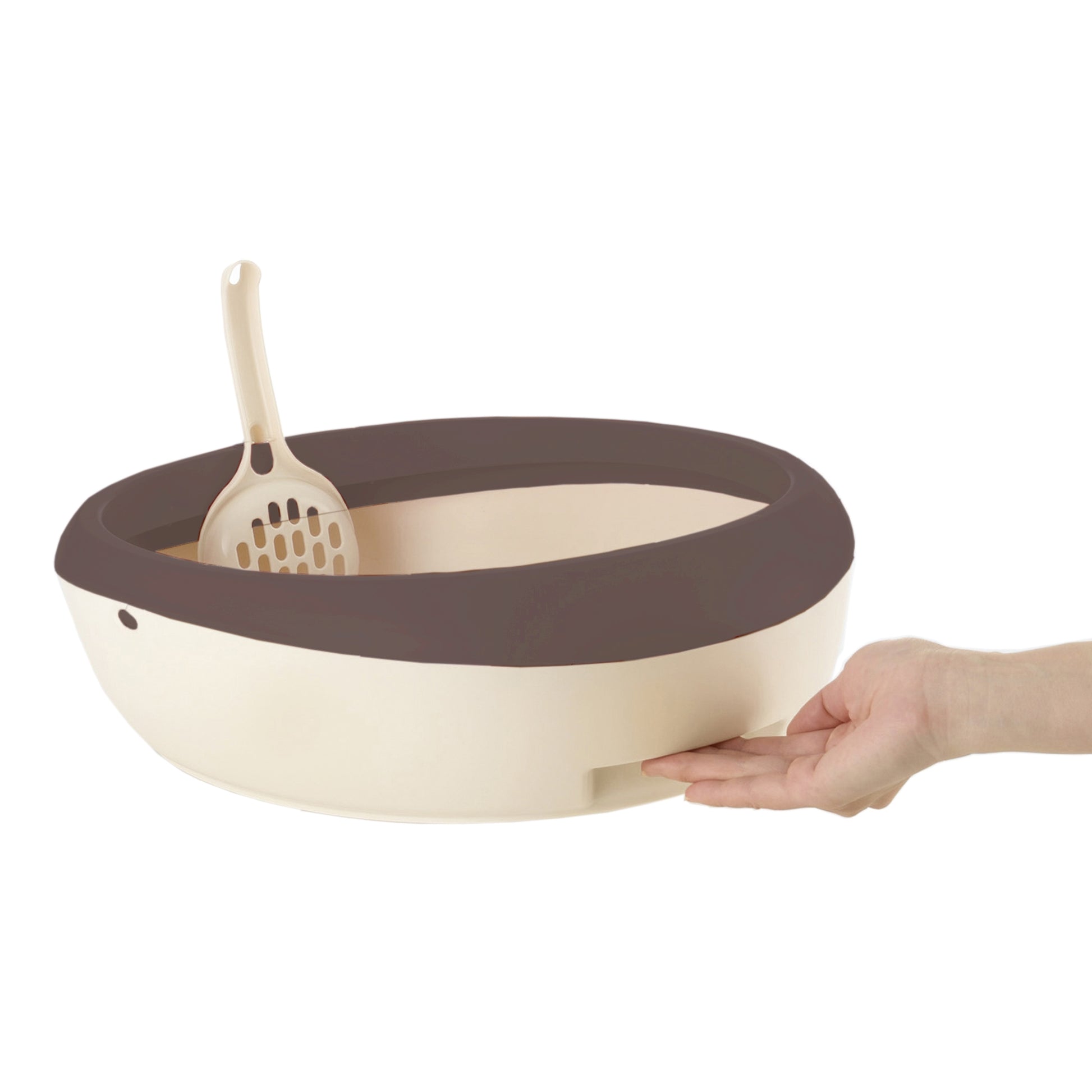 Richell PAW TRAX Top Open Cat Litter Pan
