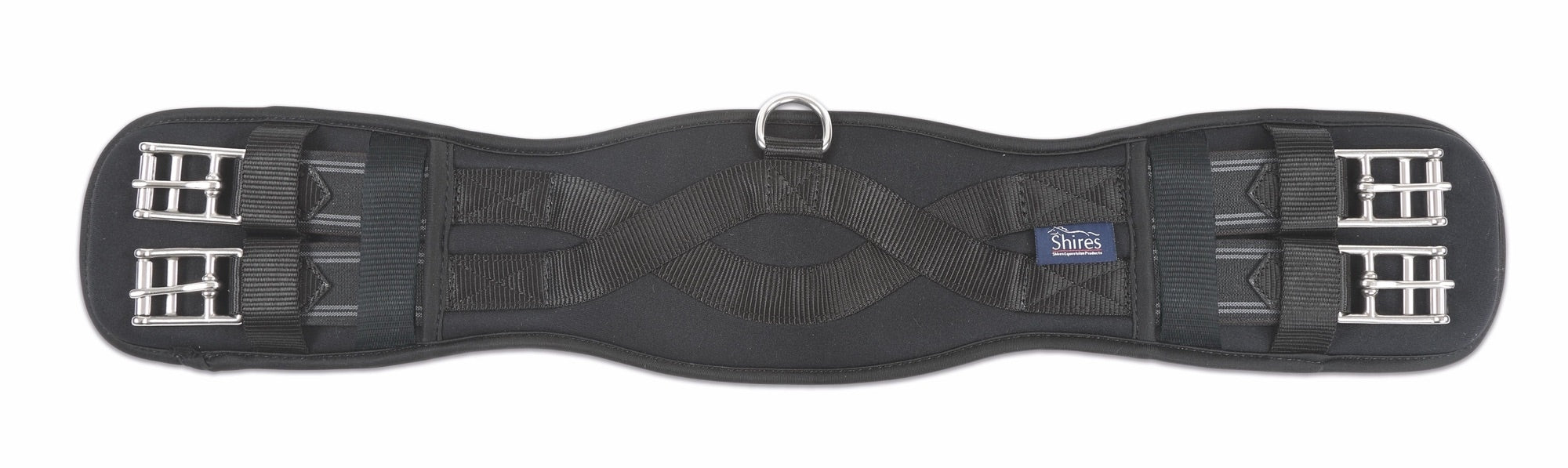 Ceinture De Dressage Shires ARMA SupaFleece - Noire, 54 Pouces, Élastique - Occasion