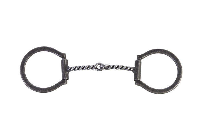 Twisted Snaffle Offset D Bit