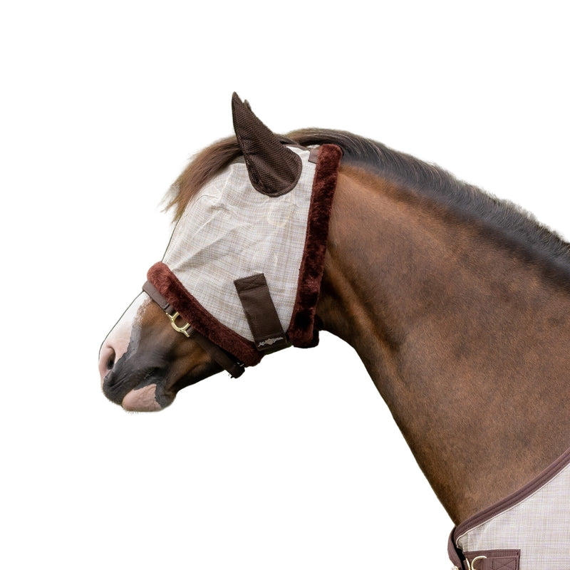 Kensington UV Pony Fly Mask with Fleece Trim & Ears