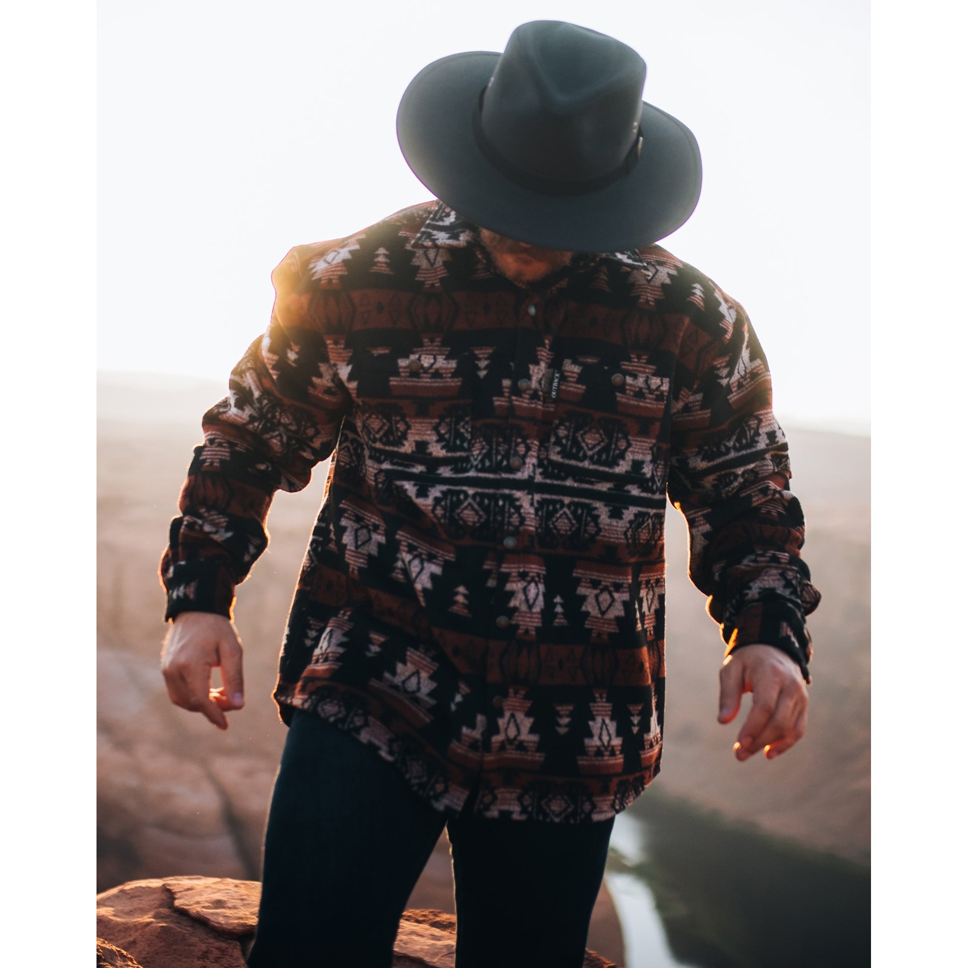 Outback Trading Mens Hudson Shirt Jacket