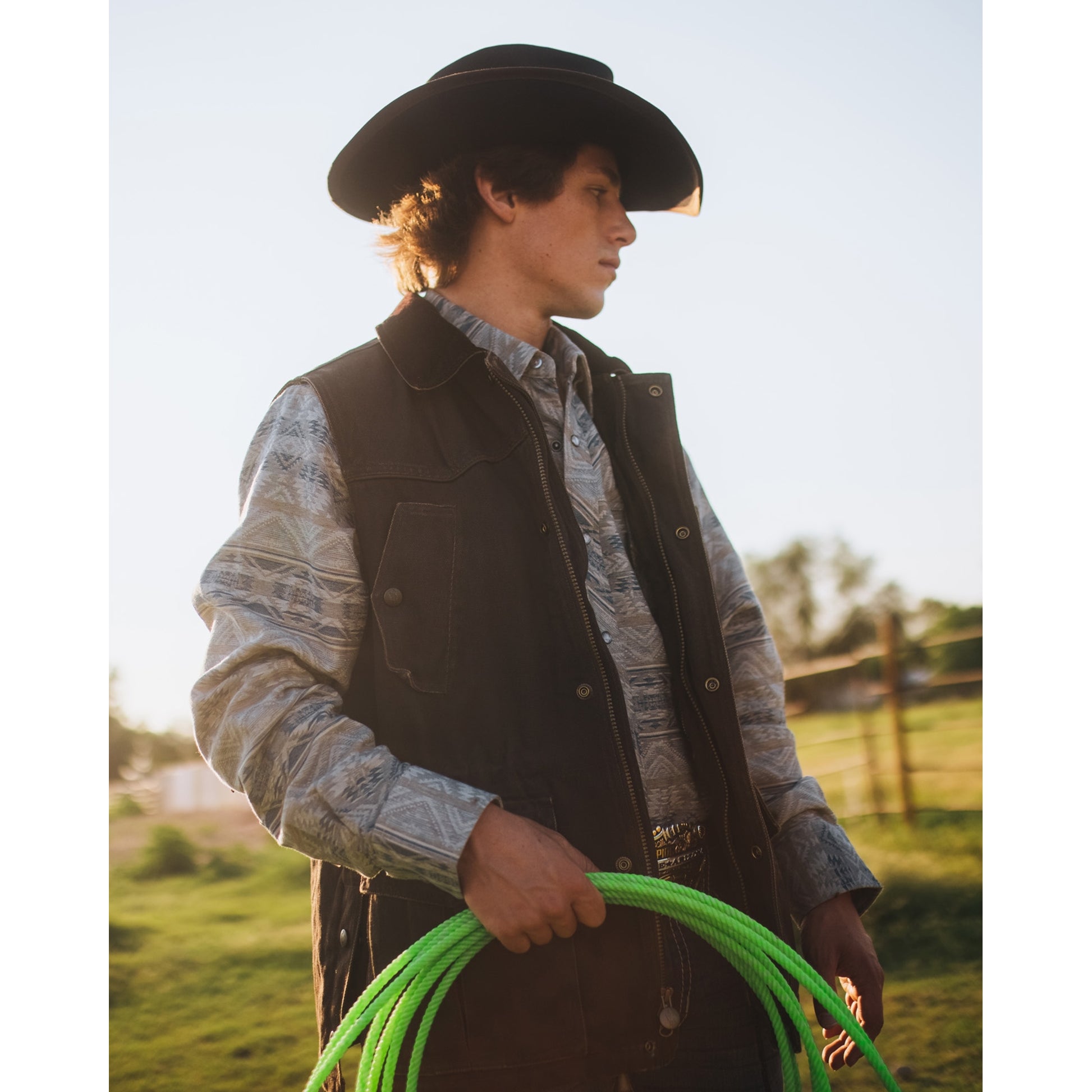 Outback Trading Mens Cattleman Vest
