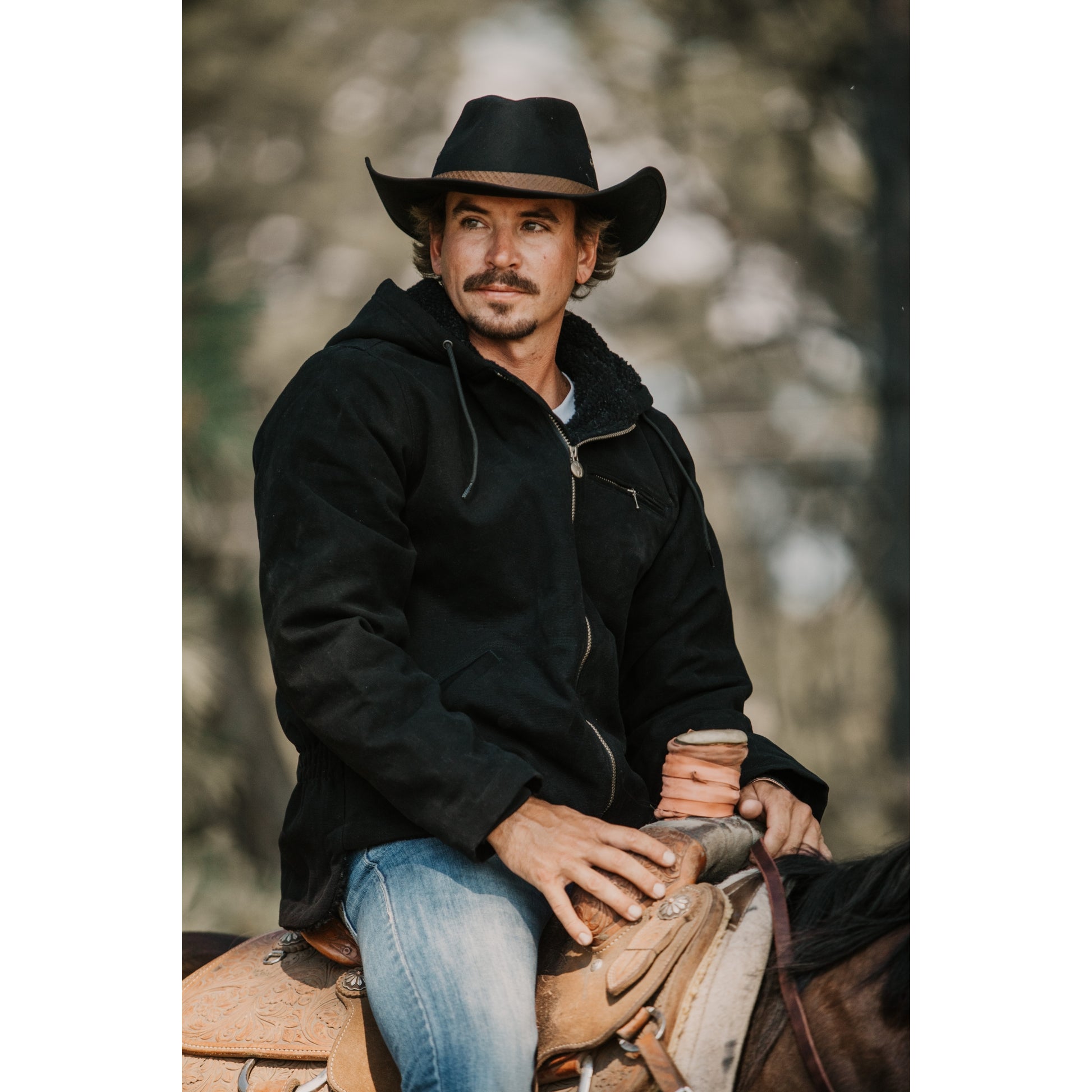 Outback Trading Mens Sawbuck Canvas Hoodie