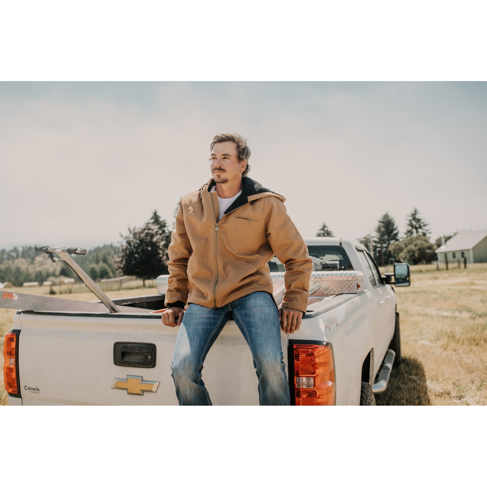 Outback Trading Mens Sawbuck Canvas Hoodie