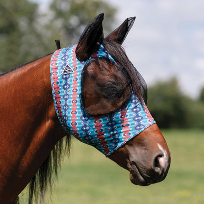 Prof Choice Comfort Fit Lycra Fly Mask - Prints