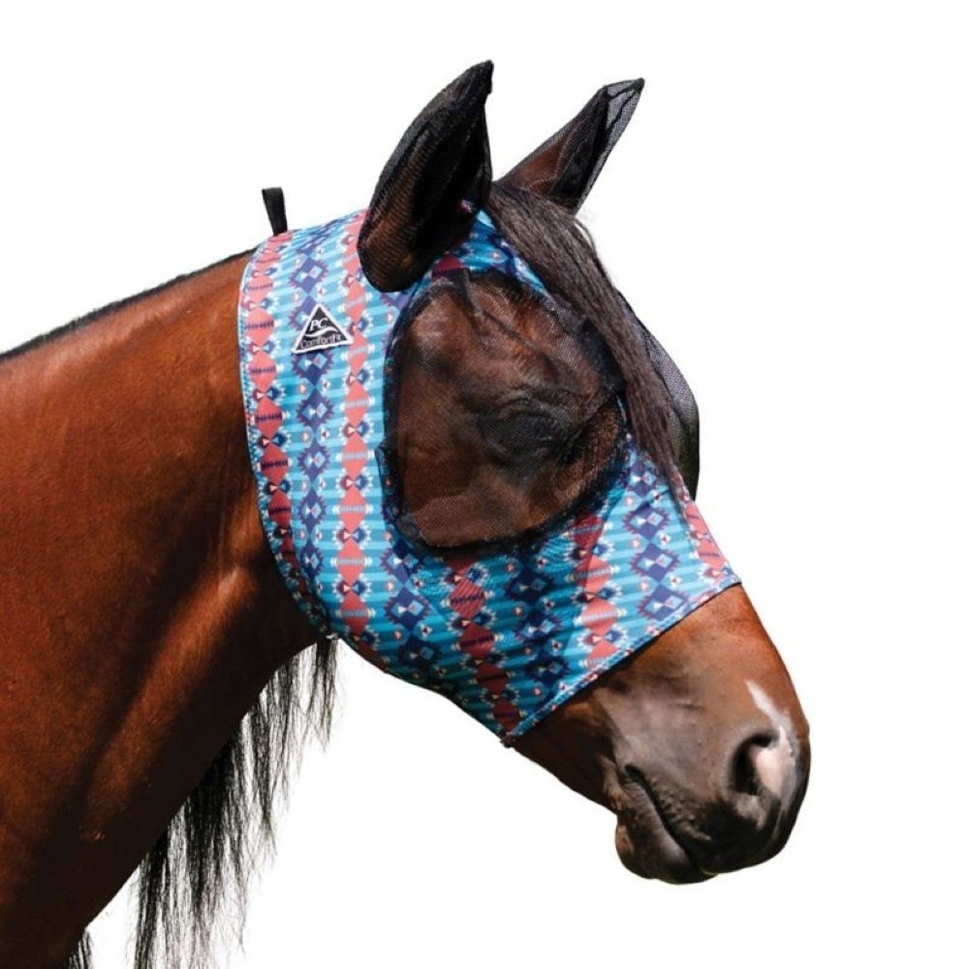 Prof Choice Comfort Fit Lycra Fly Mask - Prints