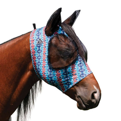 Prof Choice Comfort Fit Lycra Fly Mask - Prints