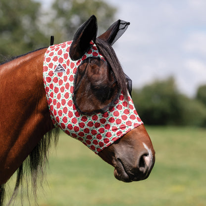 Prof Choice Comfort Fit Lycra Fly Mask - Prints