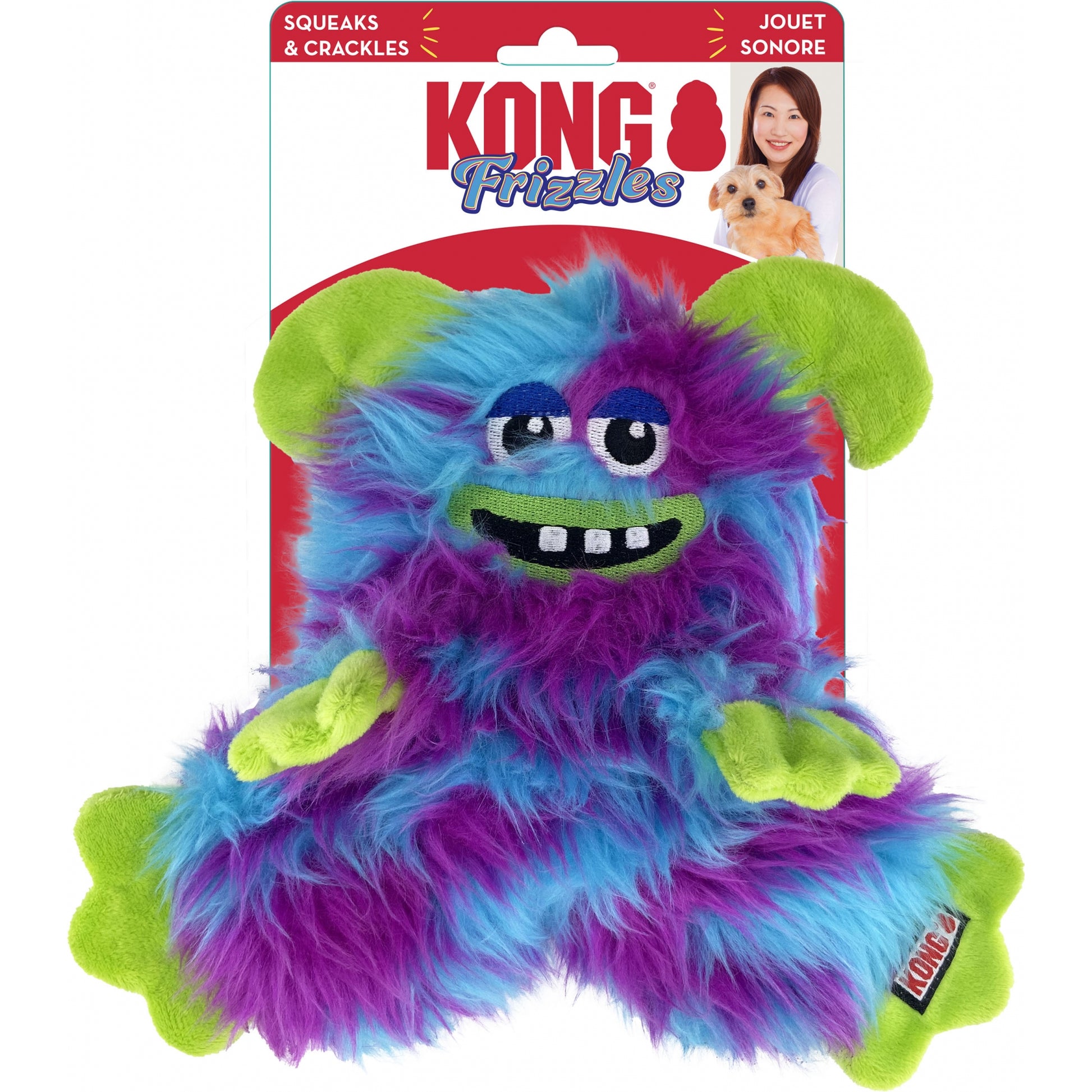 KONG Frizzles Razzle