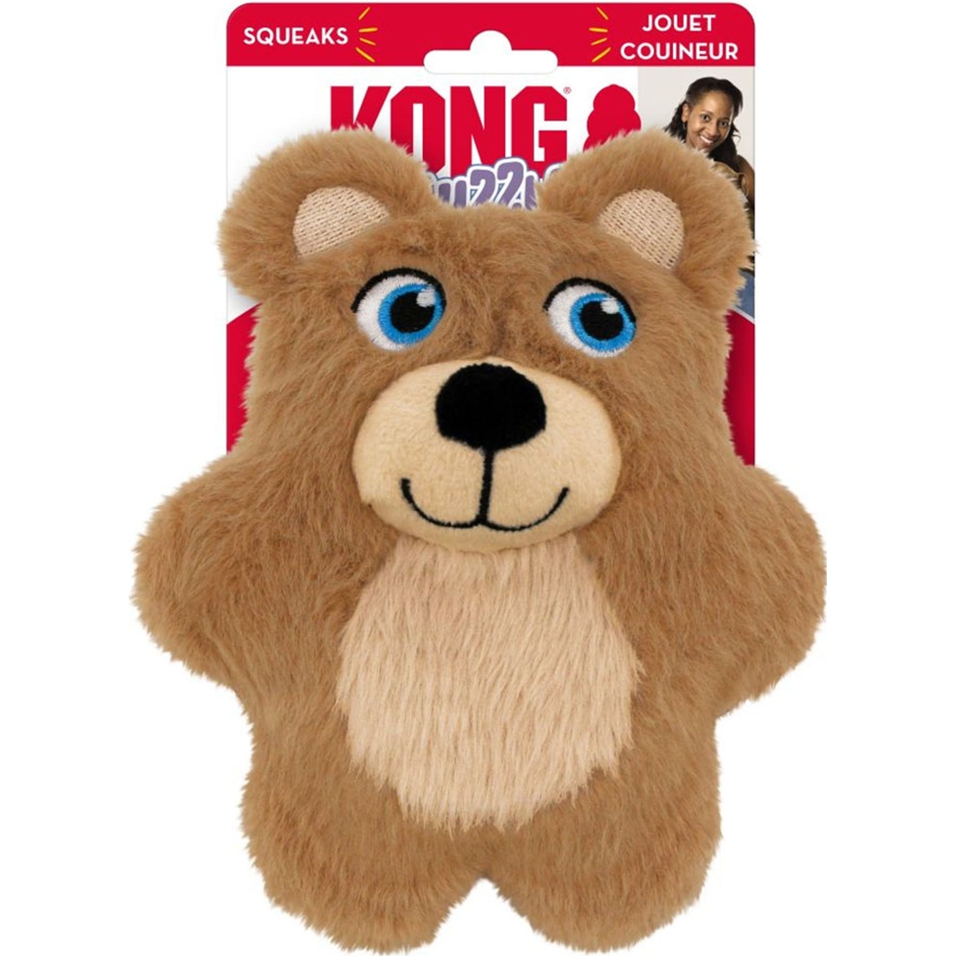KONG Snuzzles Kiddos Teddy Bear