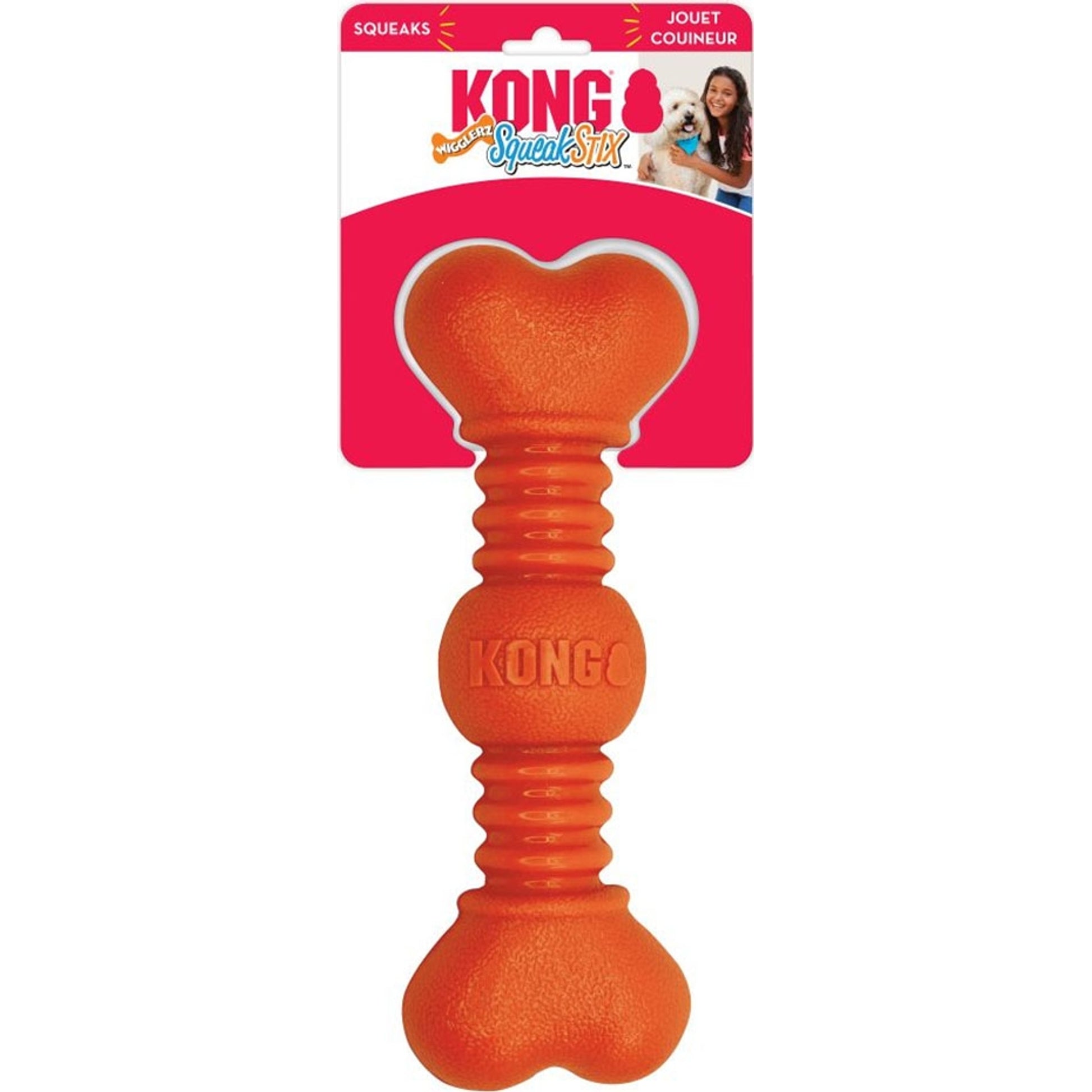 KONG SqueakStix Wigglerz