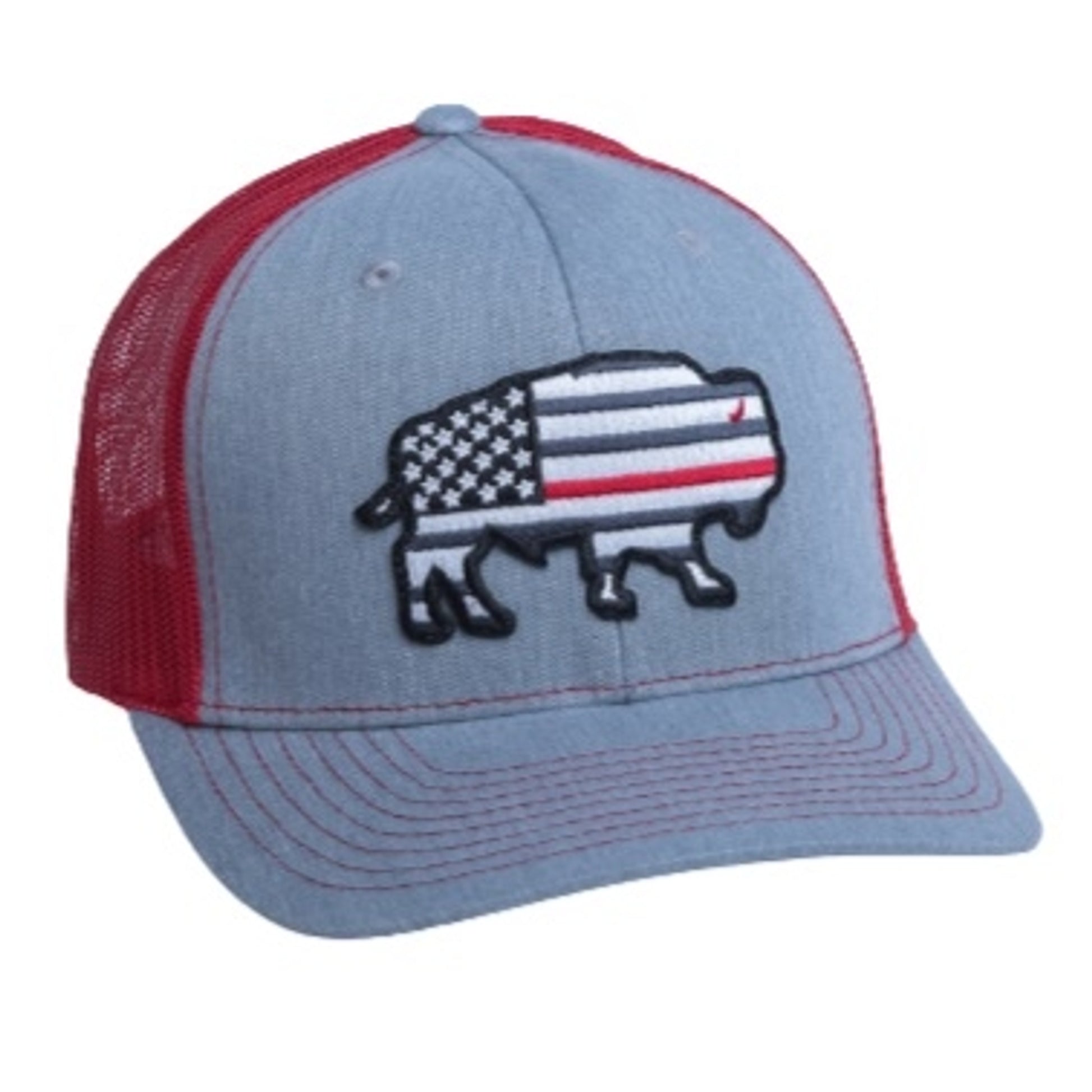 Red Dirt Hat Co Thin Red Line Cap