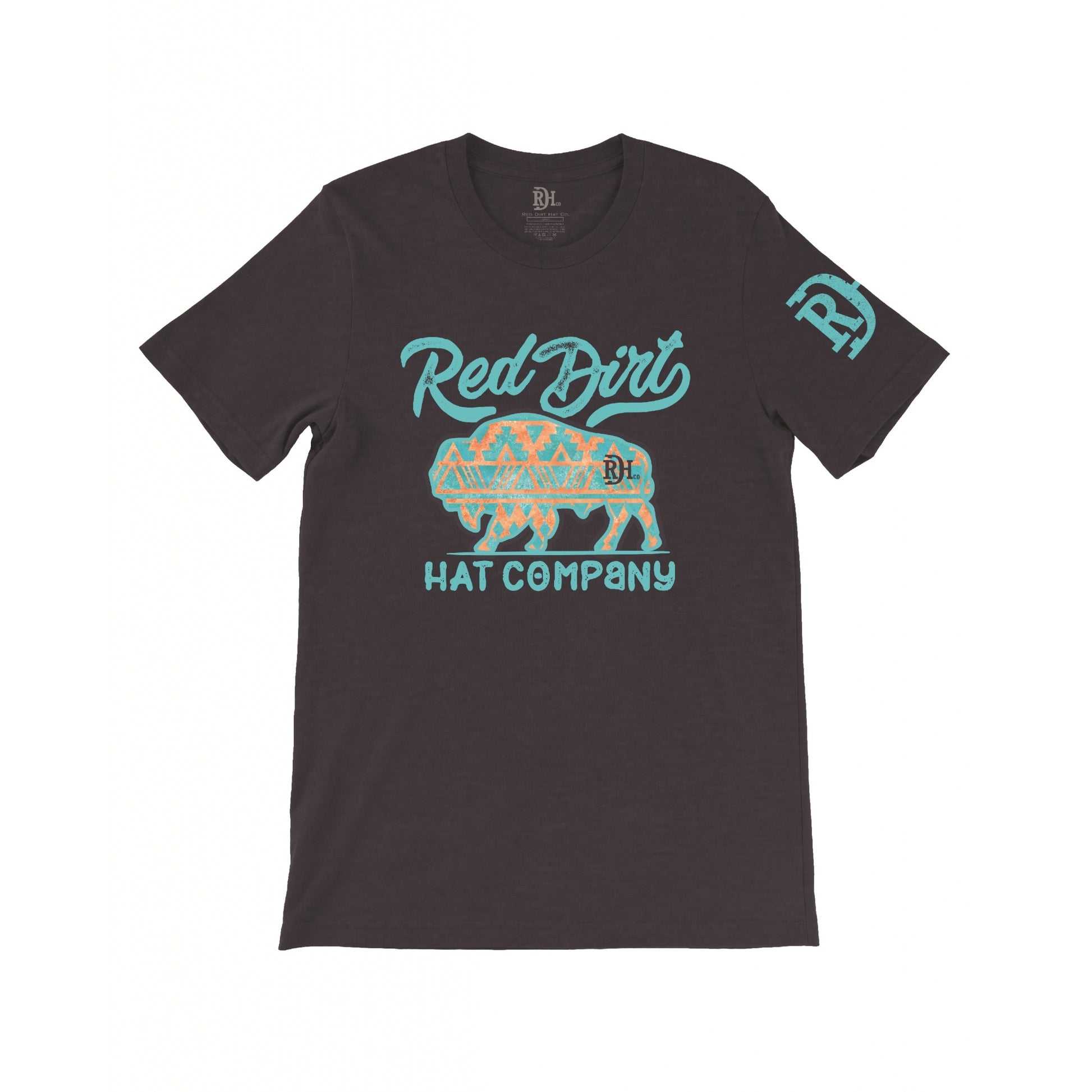 Red Dirt Hat Co Aztec Bison T-Shirt