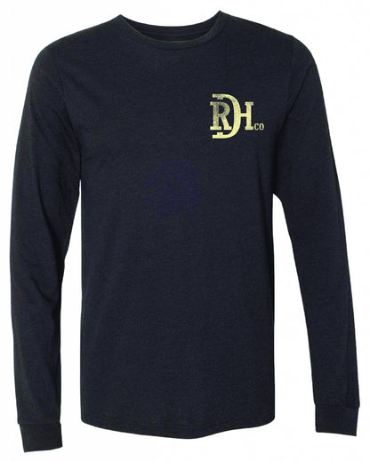 Red Dirt Hat Co Antlers Long Sleeve T-Shirt