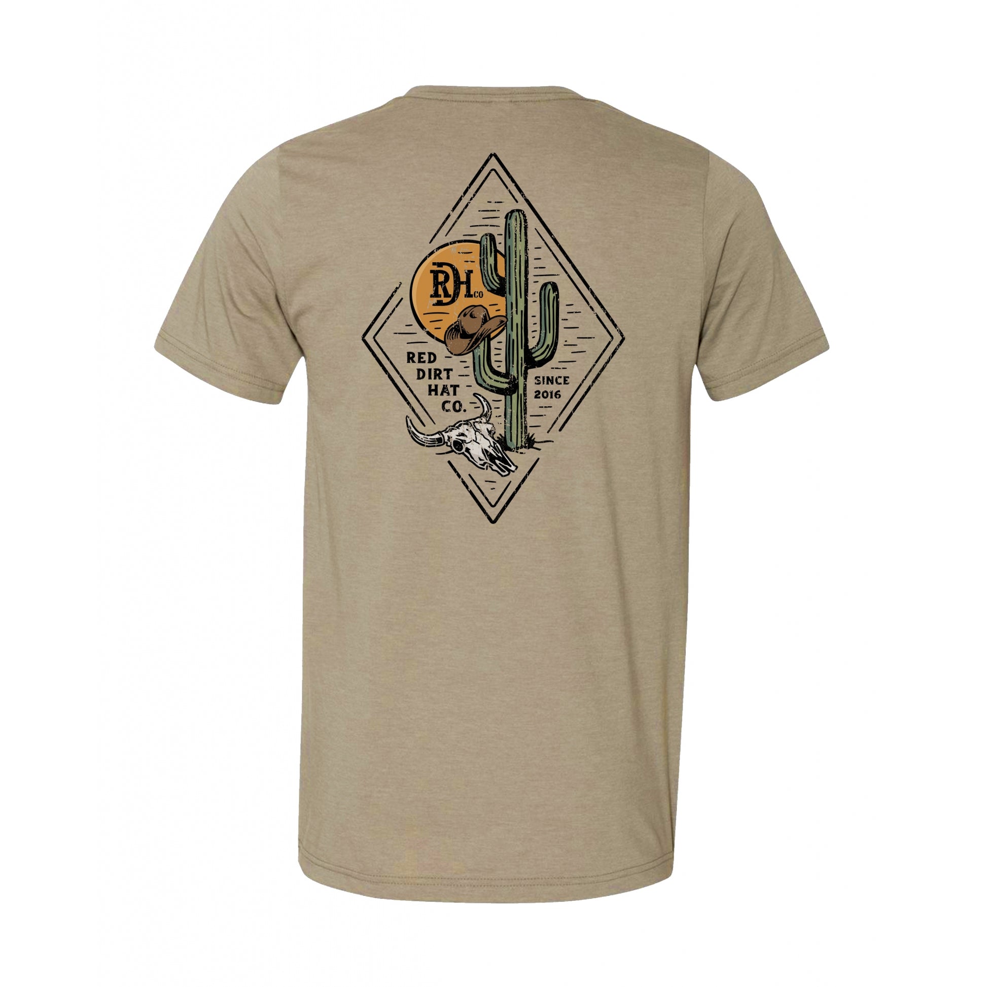 Red Dirt Hat Co Diamond Cactus T-Shirt